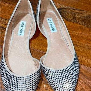 STEVE MADDEN CRYSTAL FLATS